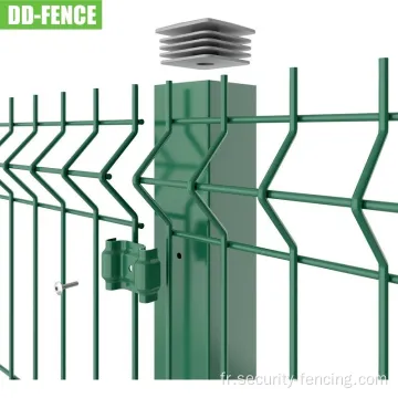 Fence en maille soudé 3D pour le marché de l&#39;Amérique du Sud